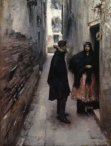 A Street in Venice, 1882, John Singer Sargent