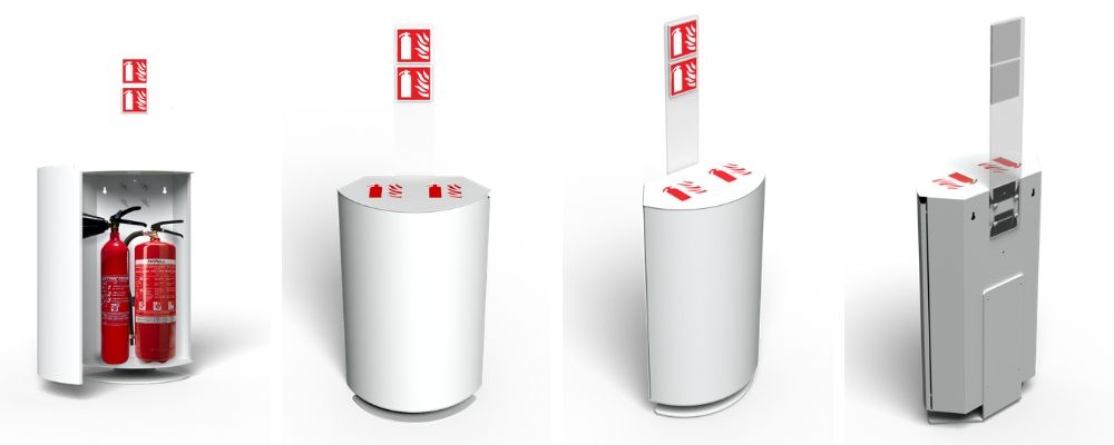 Design box fire extinguisher