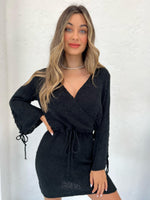 Calli Knit dress - Black