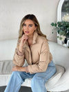 All That Glitters Jacket - Camel