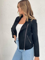 Suede Jacket - Black