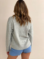 The Lacie Knit - Grey Marle - NUDE LUCY