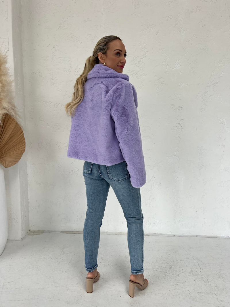 Lottie Coat - Lilac