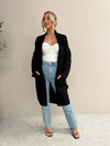 All Rugged Up Cardi - Black