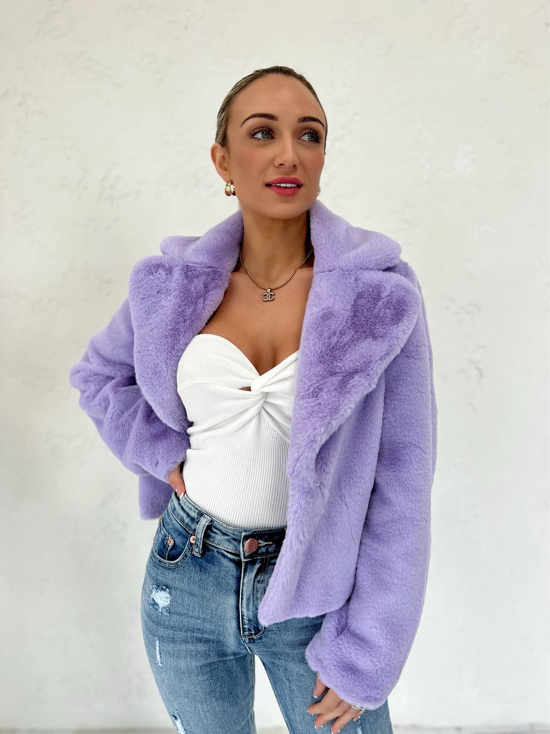 Lottie Coat - Lilac