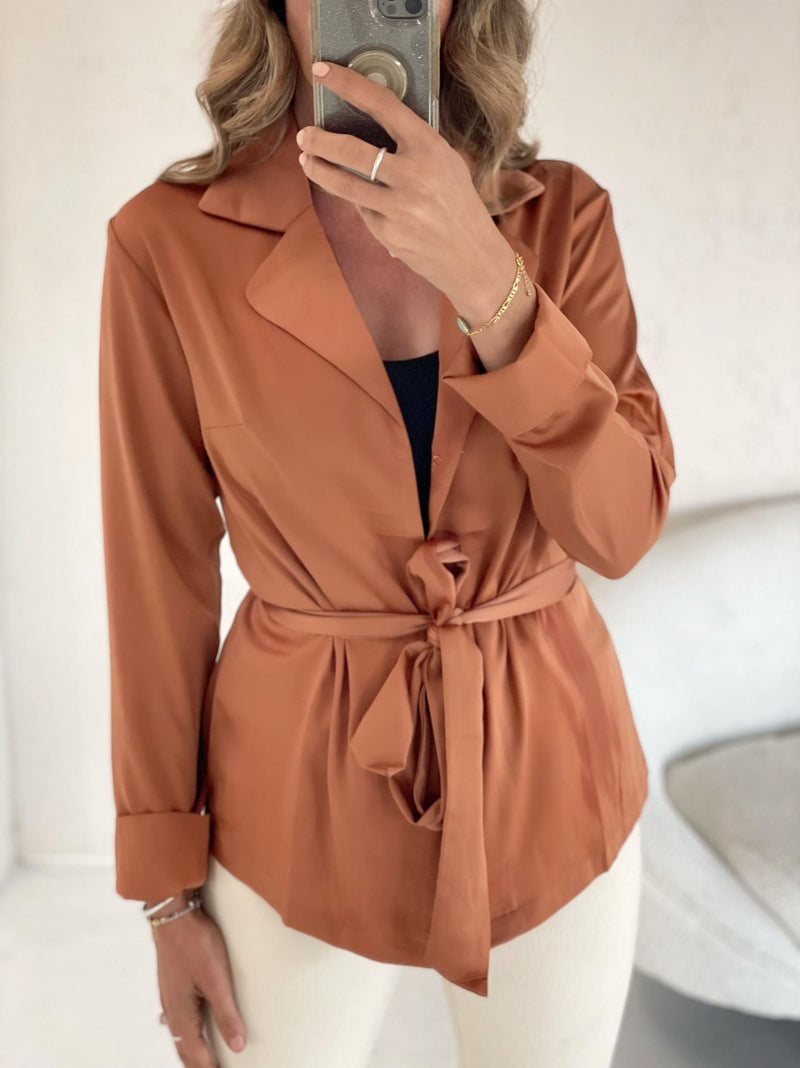 Celine Shirt/Jacket - Copper