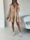 Quebec Dress - Beige