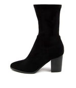 TAYLAN Black Microsuede - Django & Juliette