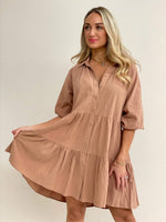 answerkeyresult Dress - Mocha