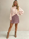 Missy Oversized Knit - Pale Pink