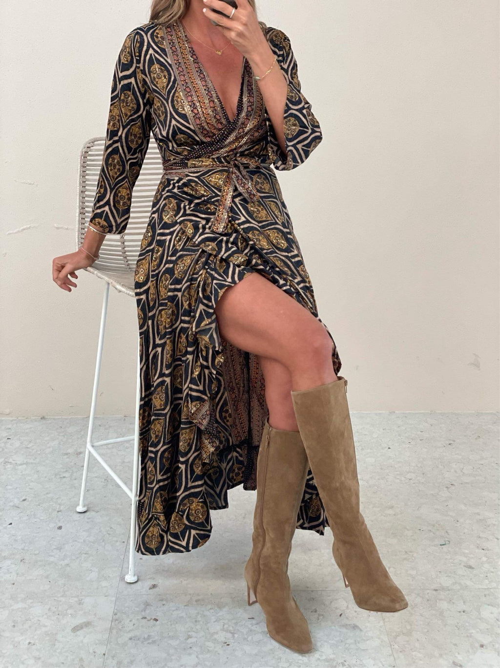 Anastacia Wrap Dress