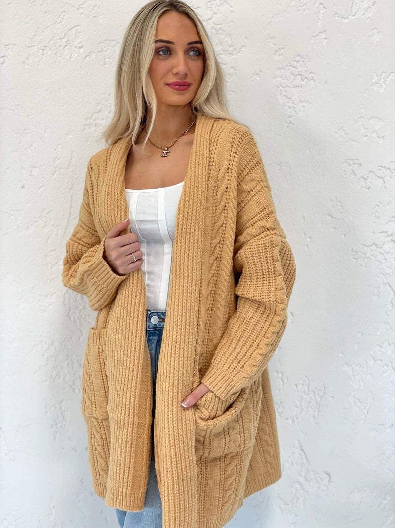 Stockholm Cardi- Mustard