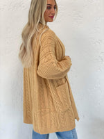 Stockholm Cardi- Mustard