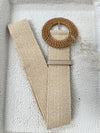 Jemima Belt - Cream Natural