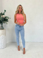 Lightwash High Waist Denim