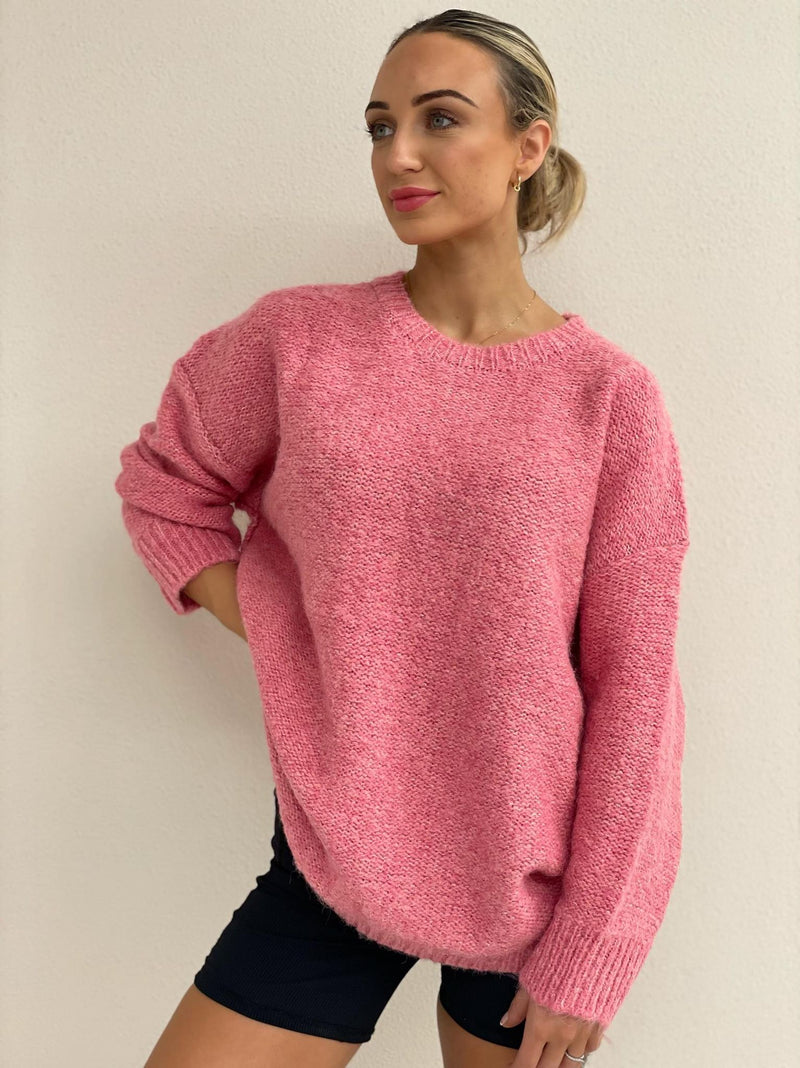 Cold Horizons Sweater - Pink