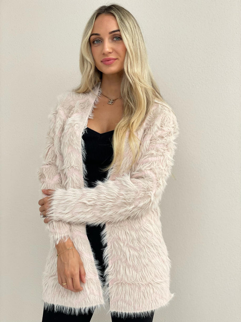 Cutesy Cardi - Soft Pink