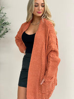 Stockholm Cardi - Burnt Orange