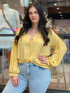 Tavra Blouse - Mustard