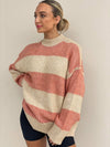 Winterly Sweater - Rust Stripe