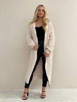 Charity Long Knit Cardi - Winter Waite