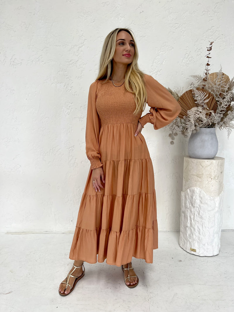 Curate Dress - Light Terracotta