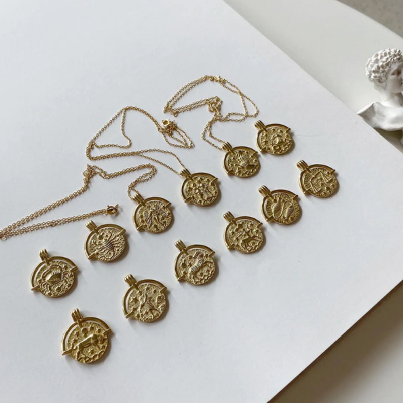 The Zodiac 18k Gold Necklace