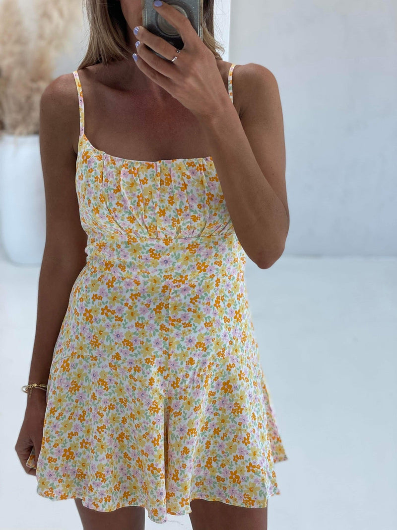 Frida Floral Playsuit