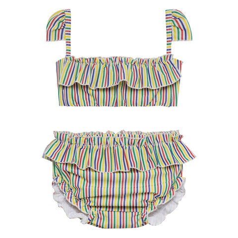 Fun Stripe Mini Cabana Bikini Set