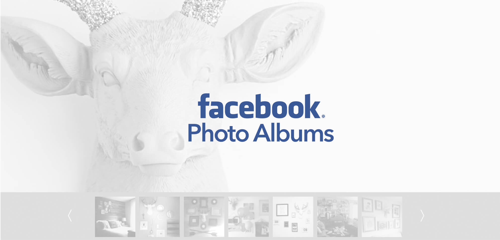Facebook Photo Albums widget update