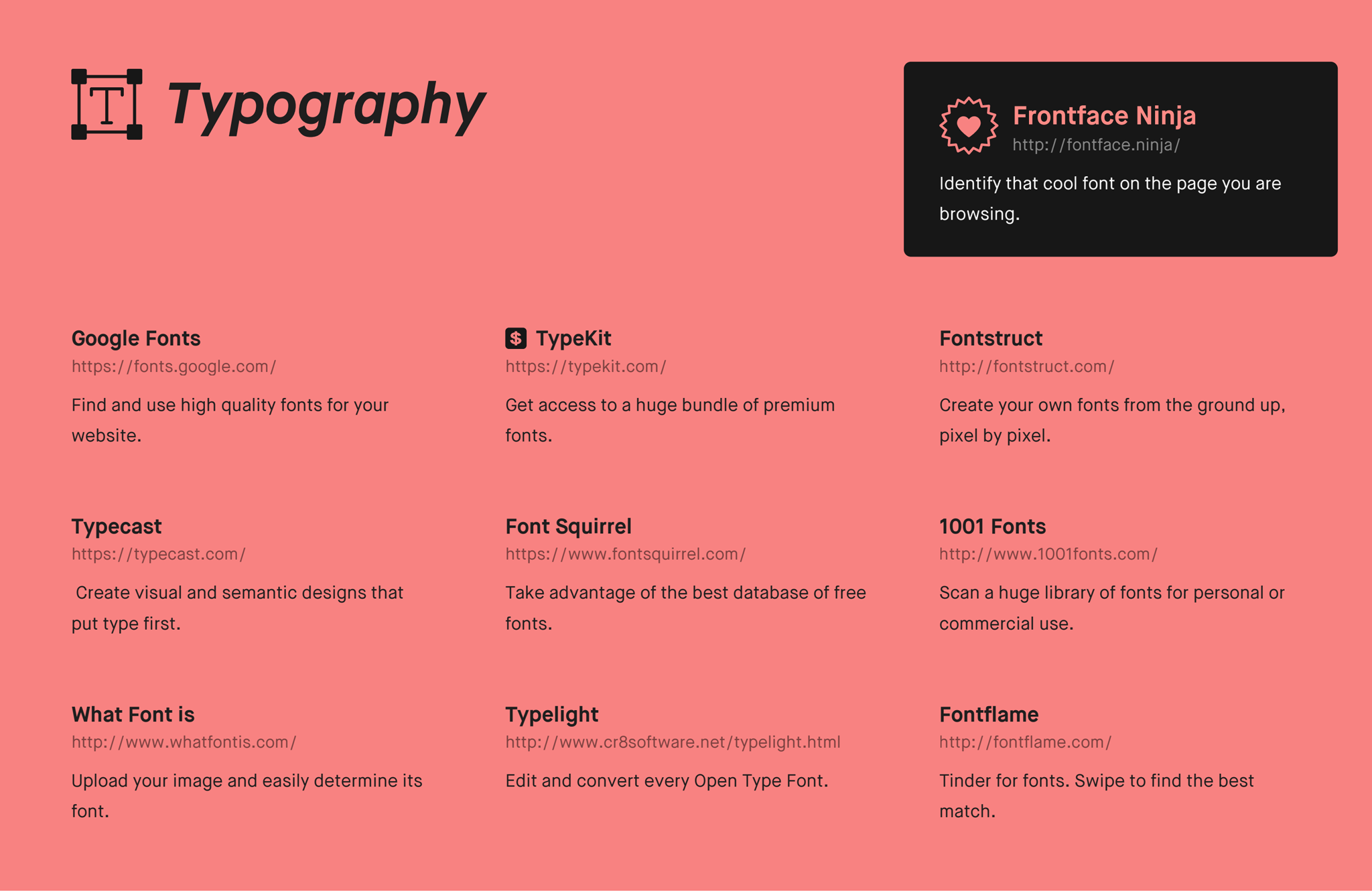 100 Best Web Design Tools Ever – Typography