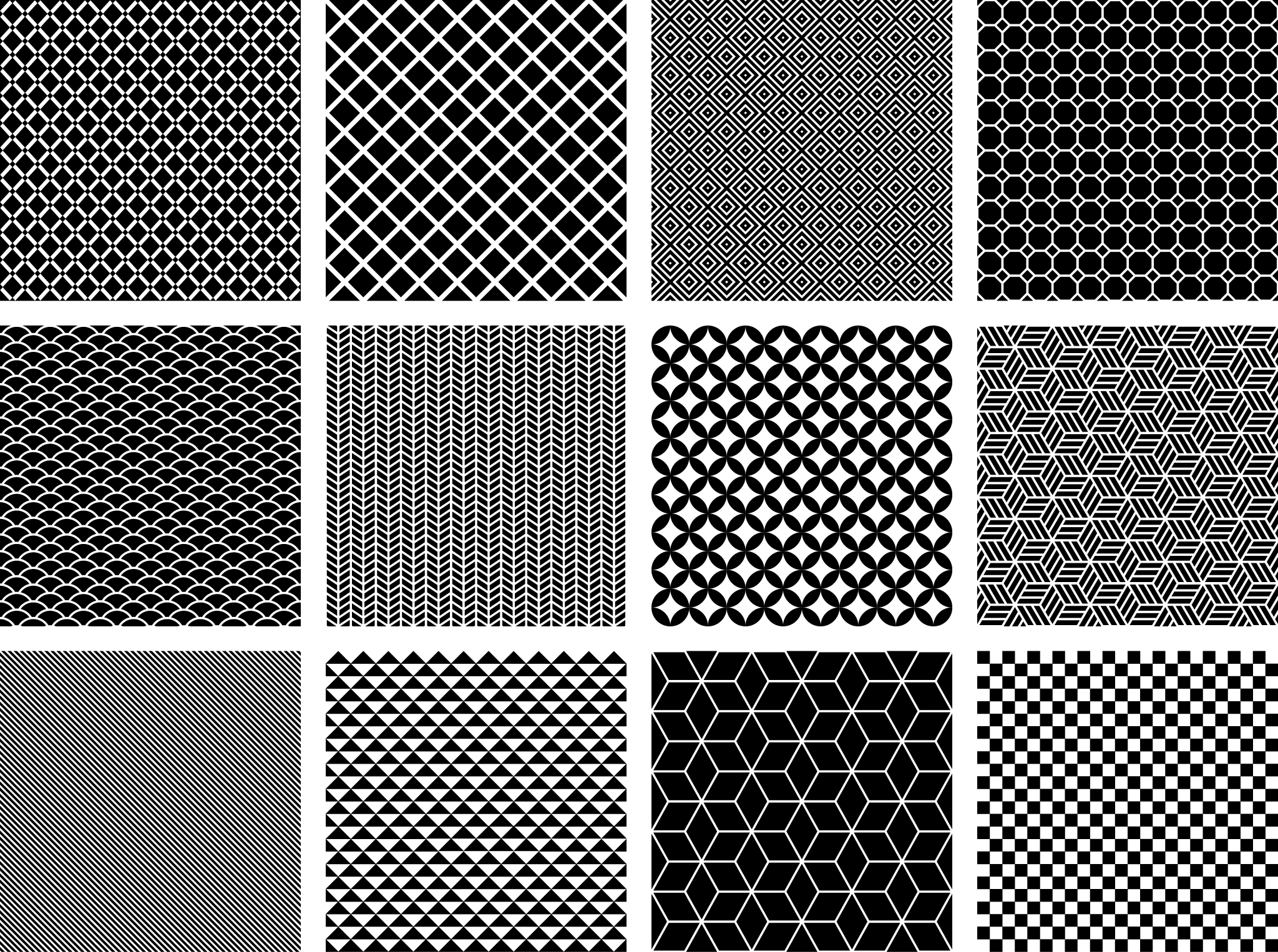 Free Seamless Patterns - Dark Fill