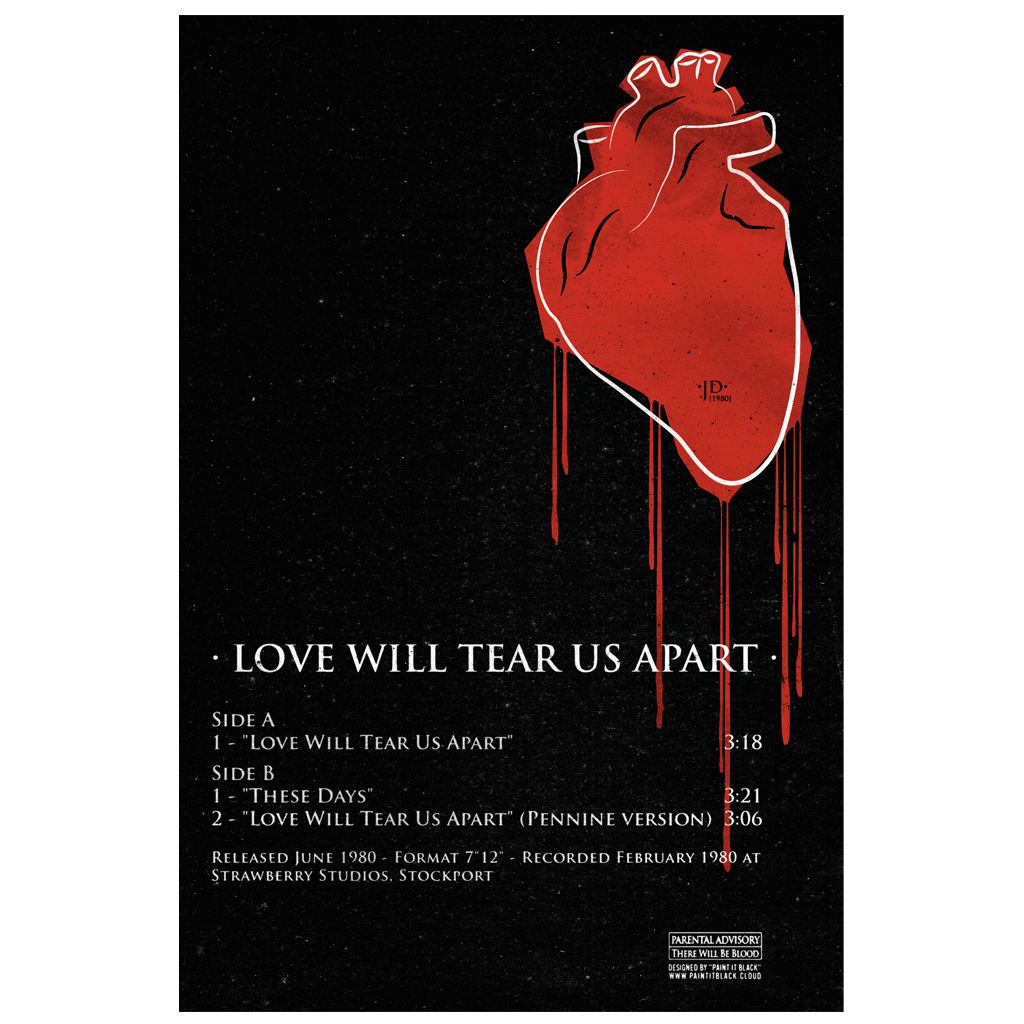 Love Will Tear Us Apart Poster