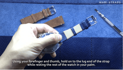 How to Hold On To Watch To Change Strap