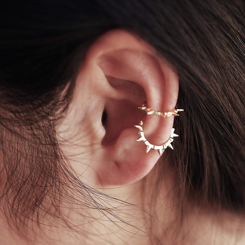 punk cartilage earrings