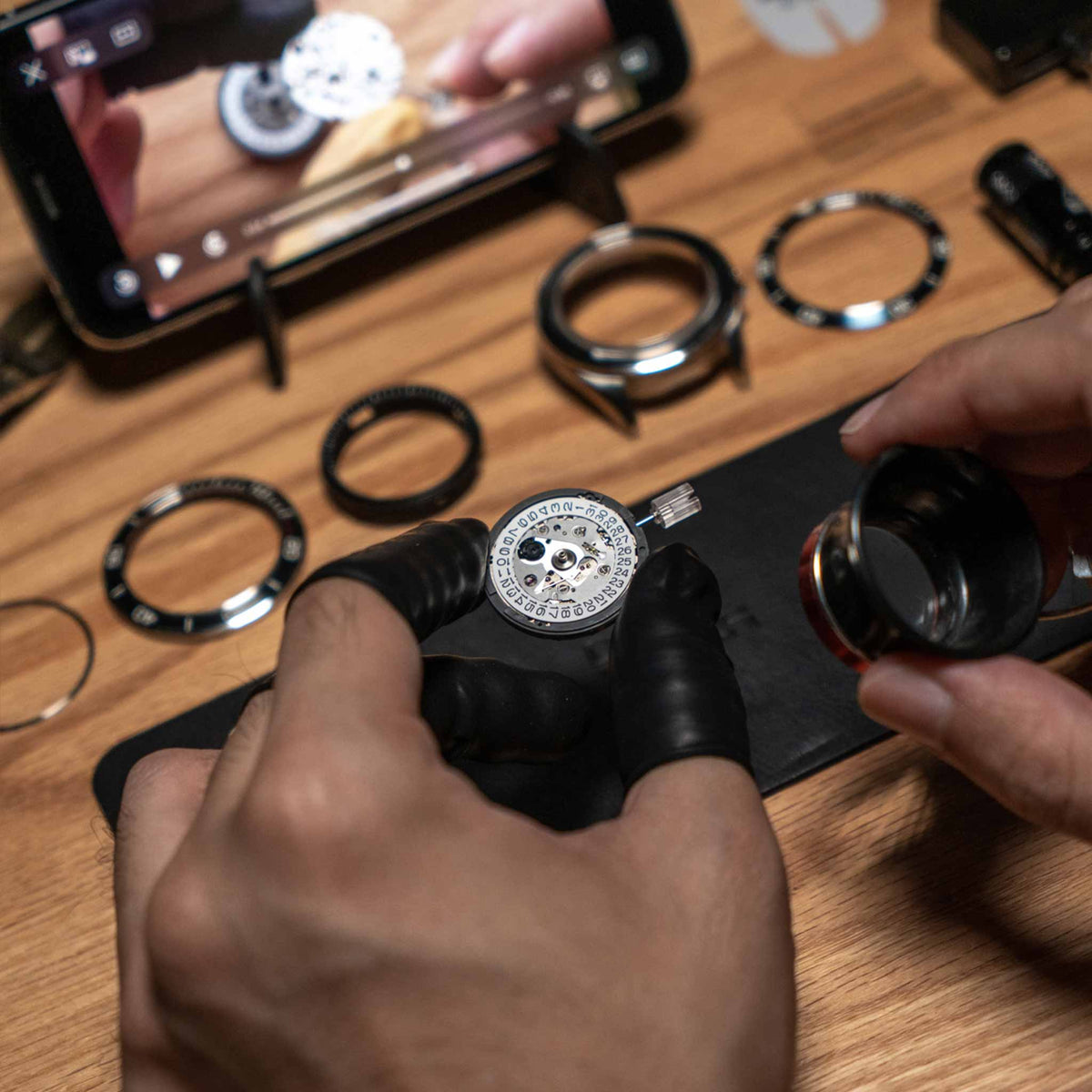Build your own watch with a Rotate watchmaking kit - The Gadgeteer