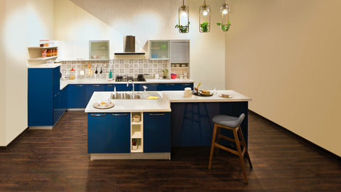 Blue Kitchen Cabinets | Crackpots