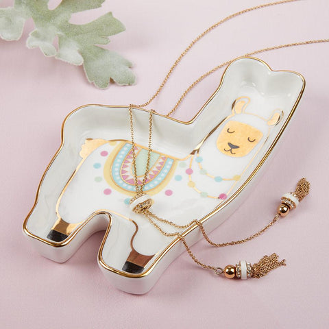 Llama Trinket Dish