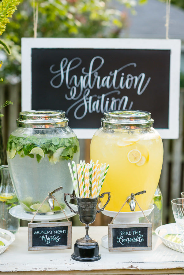 Hydration Station | Party Trends | Kate Aspen
