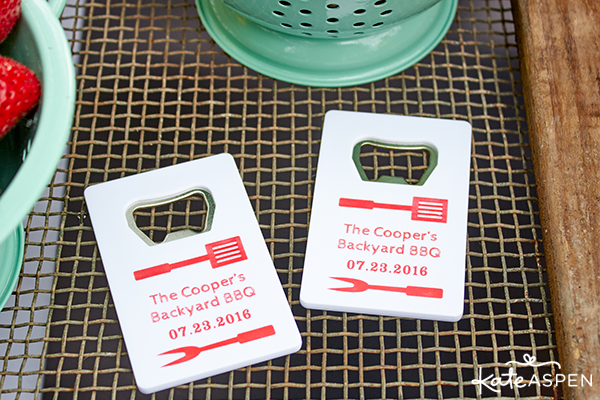 Customized bottle openers with spatula design