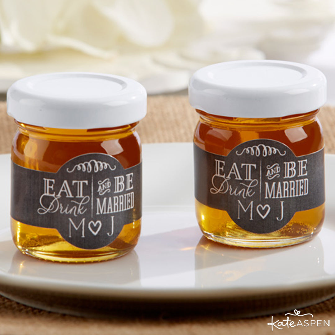 Personalized Clover Honey - Eat, Drink & Be Married | Kate Aspen