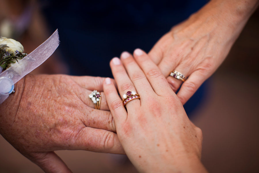 Three Generations of Wedding Rings | Colorado Wedding | Katie Keighin Photography