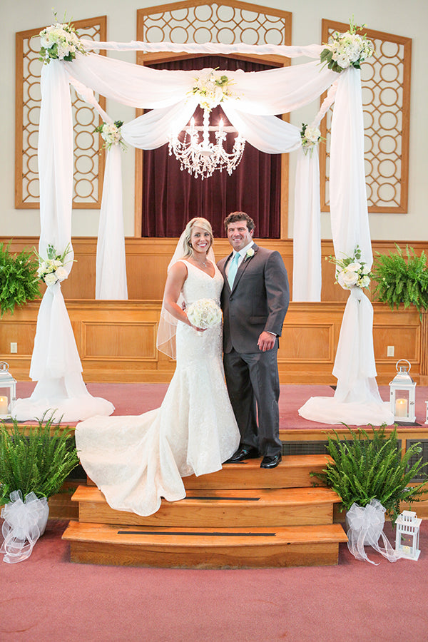 The Bride and Groom After Ceremony | Wes Roberts Photography