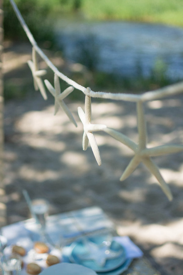 DIY starfish bunting 