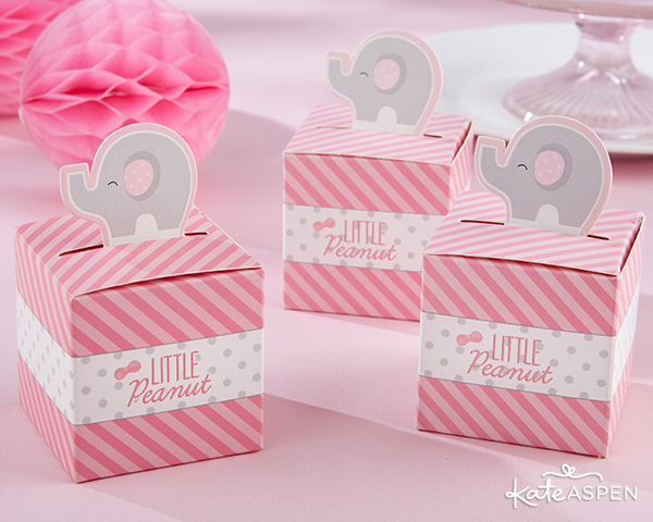 Little Peanut Pink Favor Boxes | Kate Aspen