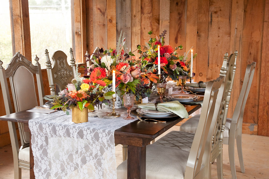 Fall Wedding Tablescape |  Tana Photography LLC