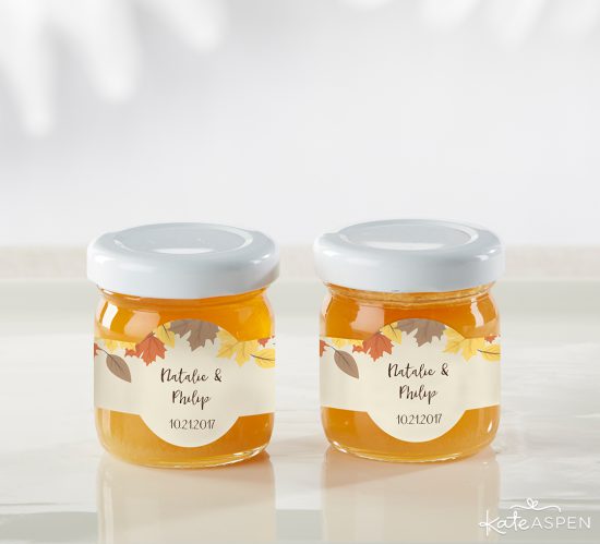 Personalized Clover Honey - Fall Leaves