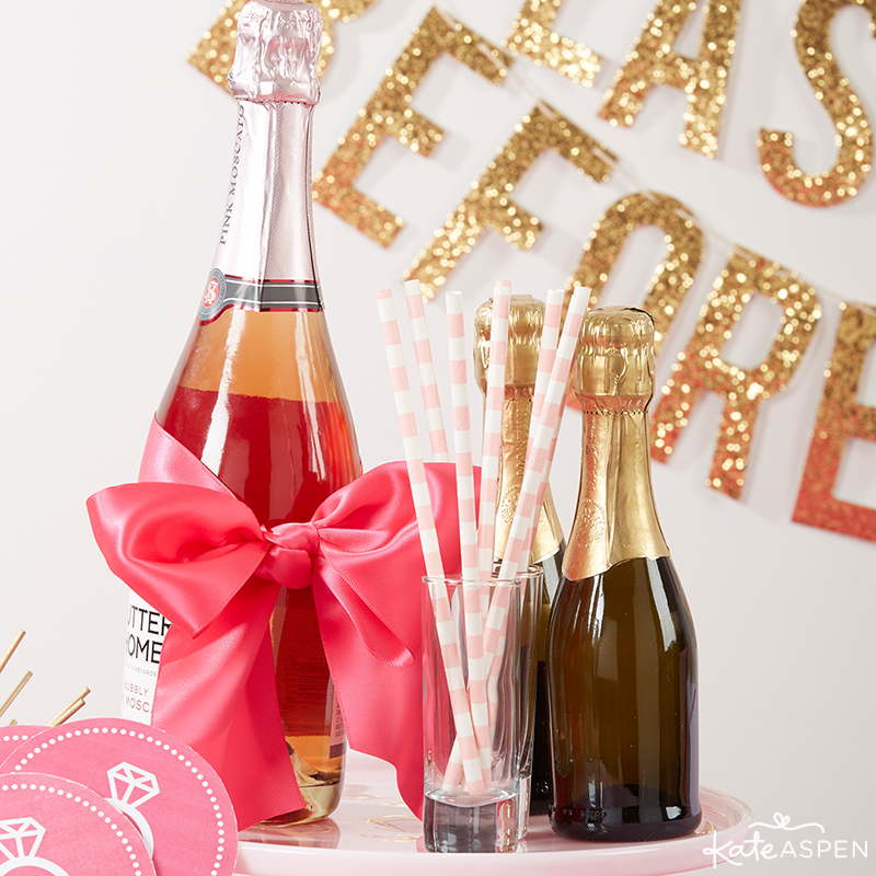 Champagne | Last Fling Before the Ring Bachelorette Party | Kate Aspen