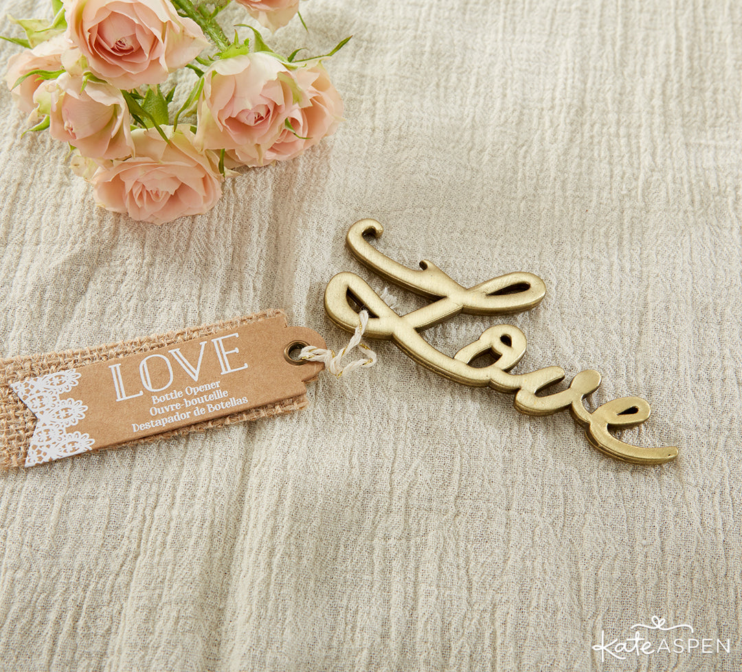 "Love" Bottle Opener | 8 Gifts Under $25 to Get Your Sweetheart for Valentine's Day | Kate Aspen