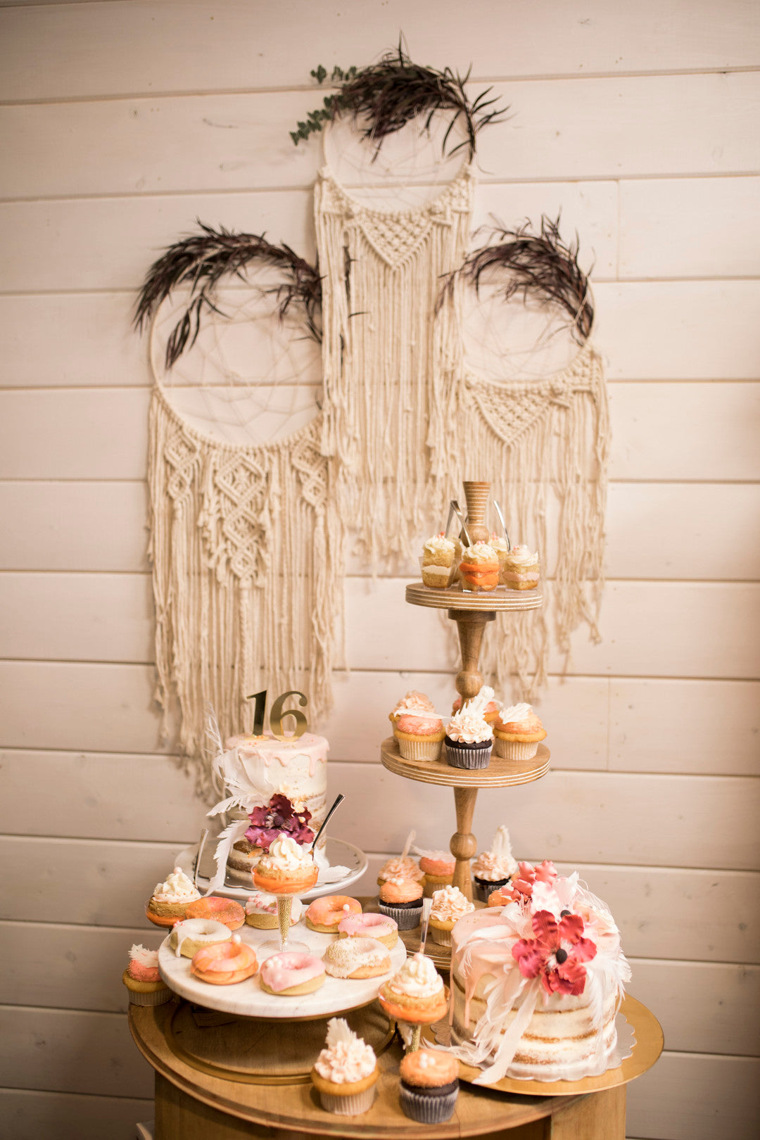 Dessert Table | A Super Bohemian Sweet 16 Soiree | Kate Aspen